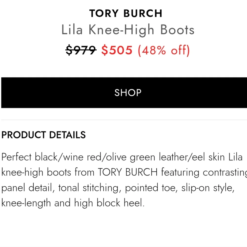 Tory Burch Boots